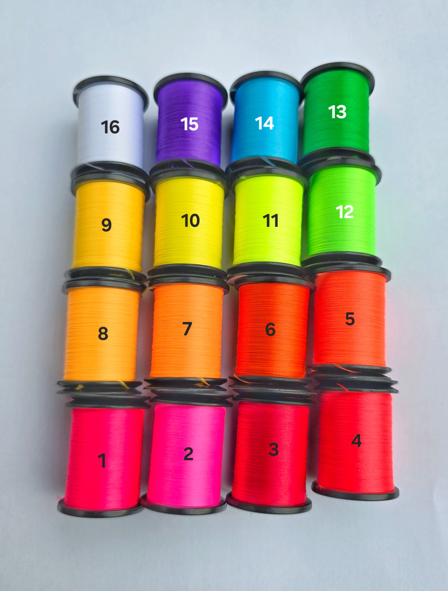 Glo-Brite floss 100yd spools