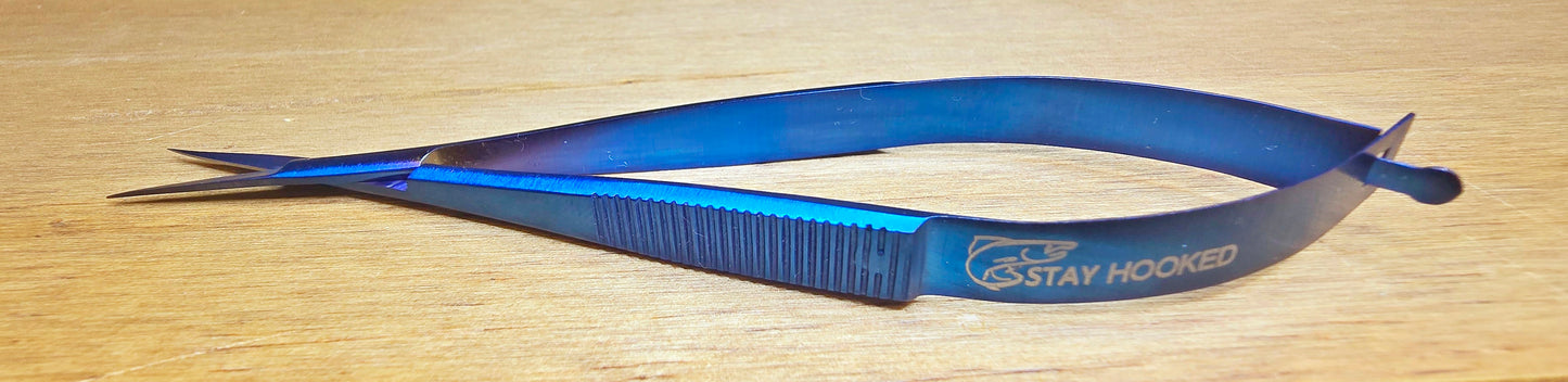 Tying Scissors - Fine tip spring scissors