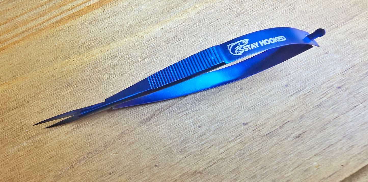 Tying Scissors - Fine tip spring scissors