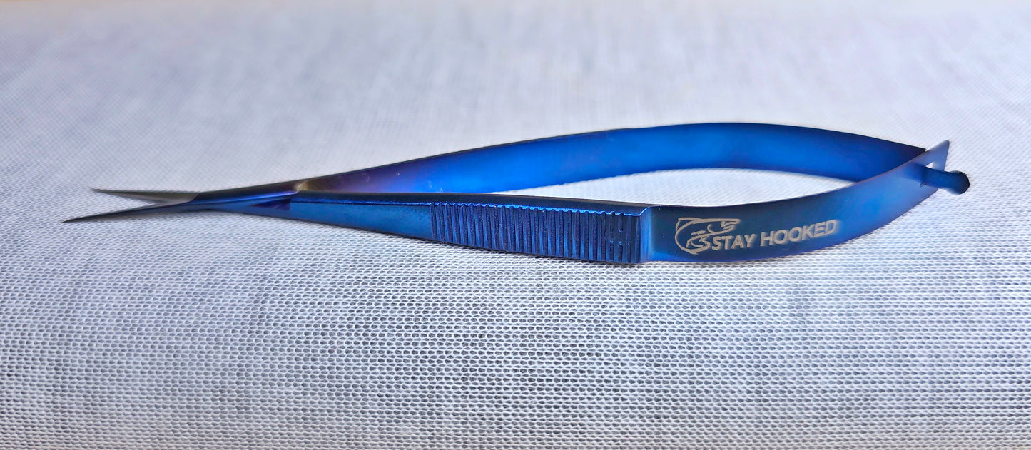 Tying Scissors - Fine tip spring scissors