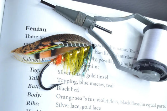 Framed Classic Salmon fly the "Fenian"